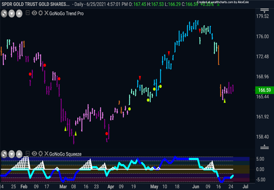 GLD Daily GoNoGo