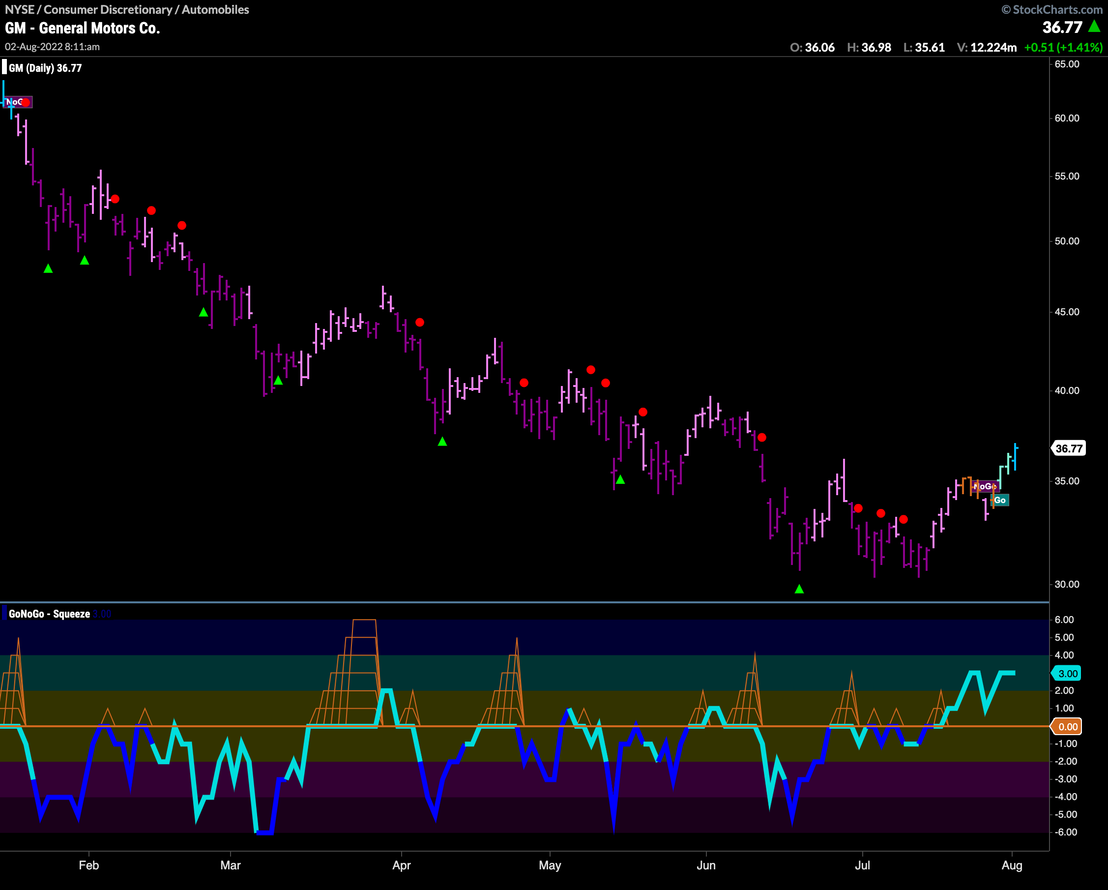 $GM sees new “Go” trend strengthen