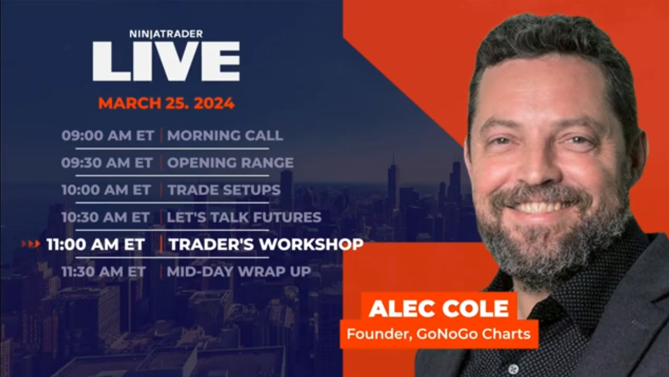 How to use order flow tools. Plus, Alex Cole join live