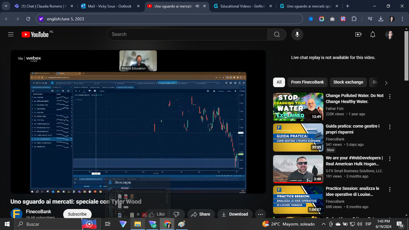 Uno sguardo ai mercati: speciale con Tyler Wood | A Look at the Markets: Special with Tyler Wood