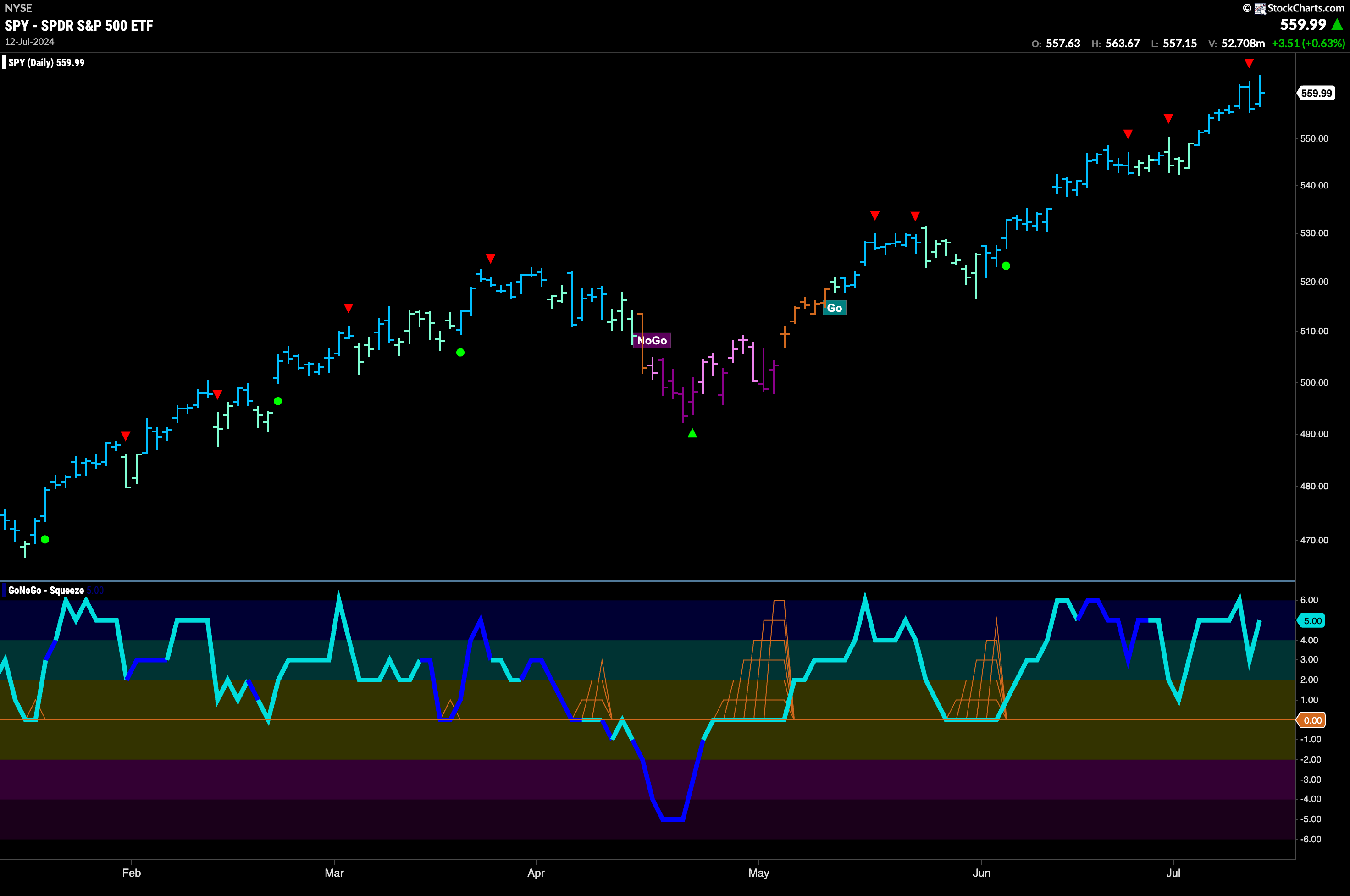 CHART PACK REVIEW FOR THE WEEK ENDING July 13th, 2024