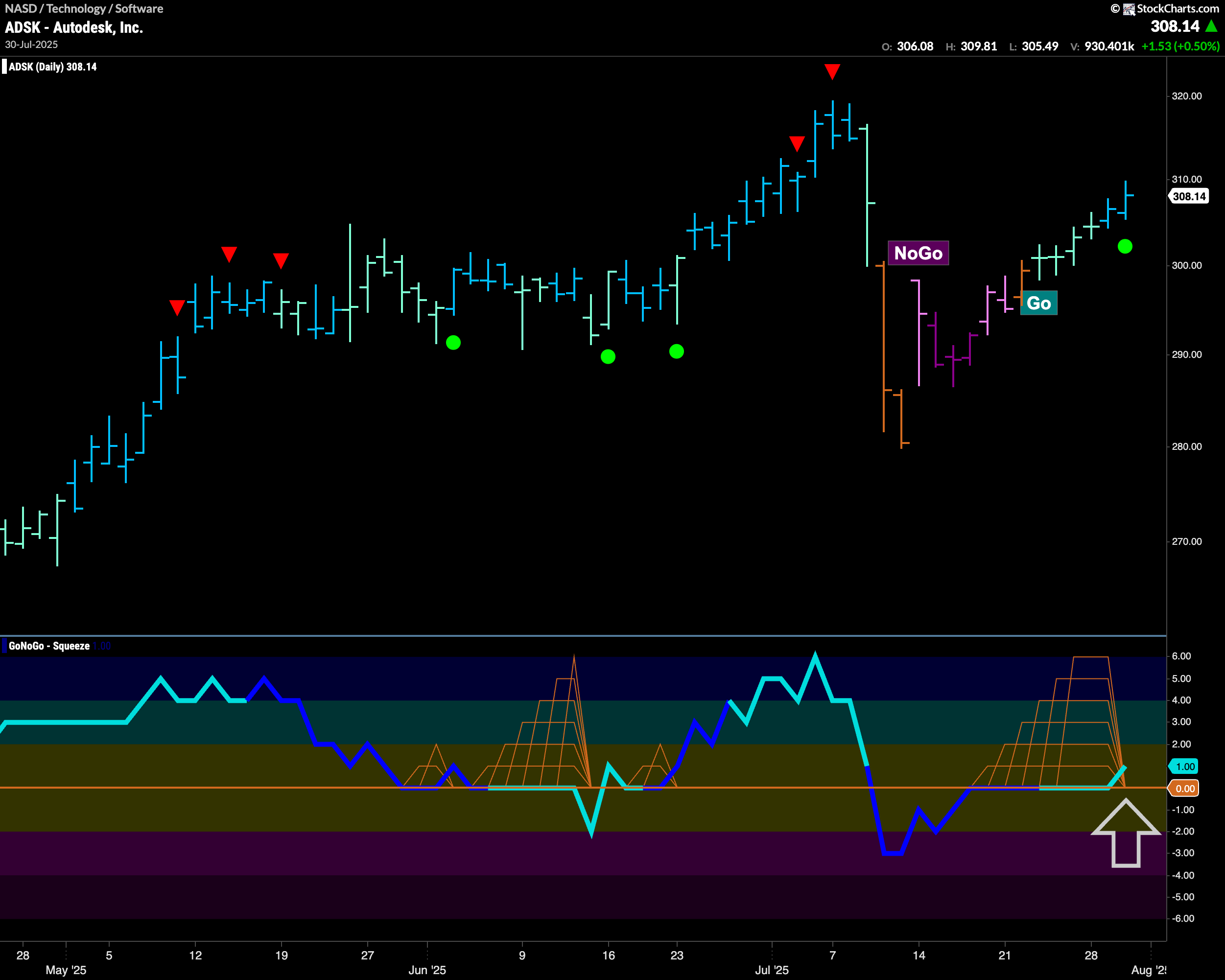 $ADSK Looks to Make a Run at Prior High